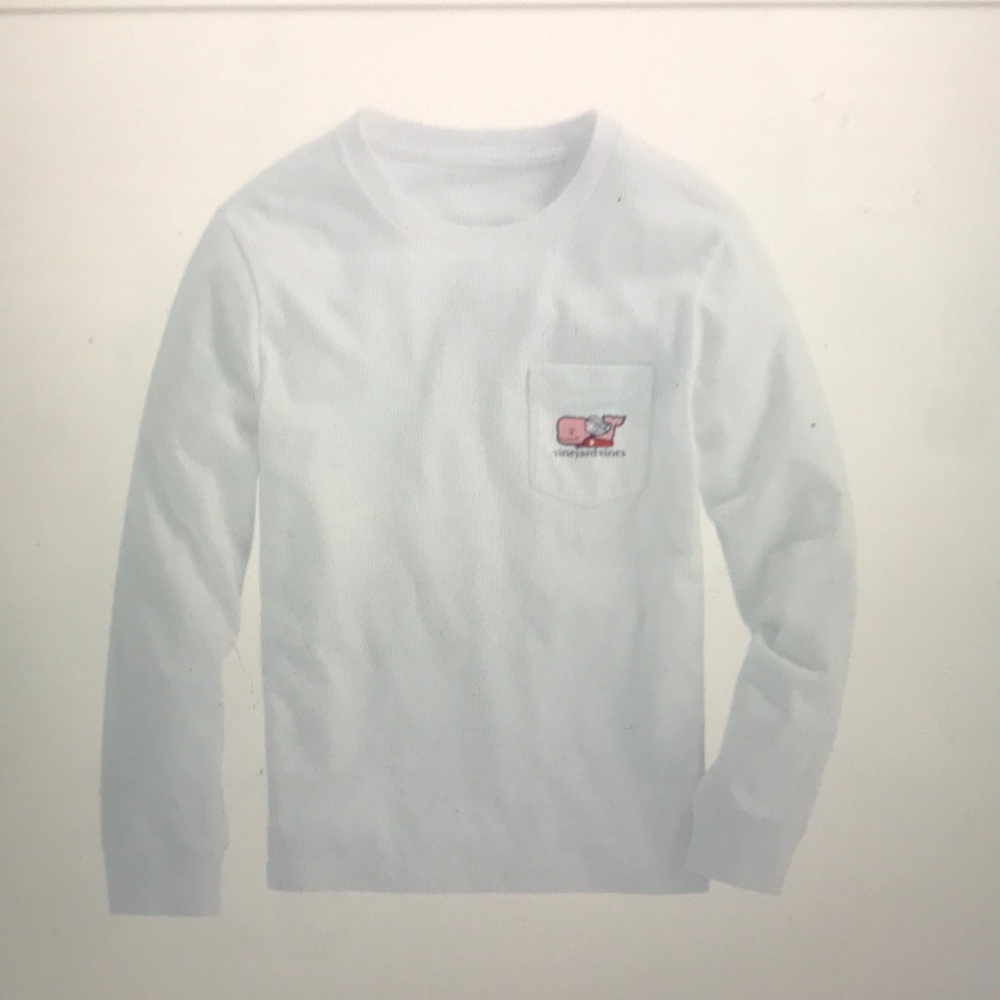 Vineyard Vines kids Valentine’s day long sleeve t